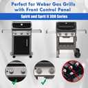 Spirit E310 7638 Grill Grates Flavorizer Bars Replacement Parts for Weber Spirit Grill Parts E-310 E-315 II E-310 E-325 E-335 E-330 S-310 S-330 II S-310 ES 320 Spirit 2 GS4 Grill Parts