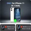 jaroco Magnetic for iPhone 11 Case, [Compatible with MagSafe][Military Grade Drop Protection][Heavy Duty Protection][Non-Slip][Shockproof] 2-Layer Durable Bumper Phone Case 6.1''-Deep Blue