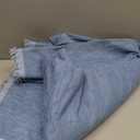 Royhom Sectional Couch Covers 2 Pieces, L Shaped Couch Cover Blanket, Chenille Sofa Covers Washable, Sofa Slipcover with Tassel, Suitable for All Seasons (71"x110"+71"x118", Blue)