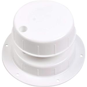 RVMATE Plumbing Vent, Camper Vent Cap Replacement, RV Sewer Vent Cap for 1 to 2 3/8" Pipe, White (kits)