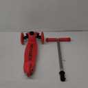 Voyager 3-Wheel Red Scooter for Ages 3-5 with Tilt and Turn Steering for Balance