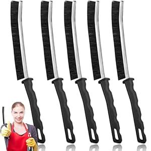 Gap Cleaning Brush, Dead Corners Multifunctional Brushes, Bathroom Crevice Gaps Cleaning Brush，Clean The Dead Corners of Bathroom Kitchen Tiles for Bathroom Kitchen Tiles Window Slots (5pcs) 2 Packs