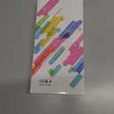 2 x YWXTW EZ Alignment for Samsung Galaxy Z Flip 6/Z Flip 7 FE Screen Protector, 2 PCS Front Tempered Glass Cover Screen Protector+1 Set Camera Lens Protector, Bubble Free & Anti Scratch (Multi-Coloured 1+2)