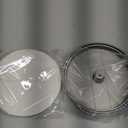 PIQUEBAR Burger Press Patty Maker Stainless Steel Hamburger Patty Press Mold Wood Handle Non-Stick with 100 Patty Papers