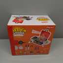 Kids BBQ Grill Playset, Kitchen Toy Set with Pretend Smoke, Light, Sound & Color-Changing Food, Play Kitchen Accessories, Indoor Outdoor Cooking Toy for Boys Girls Kids Birthday Gift