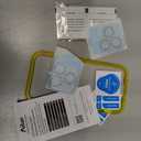 Ailun 3 Pack Screen Protector for iPhone 15 Pro [6.1 inch] + 3 Pack Camera Lens Protector with Installation Frame,Case Friendly Tempered Glass Film,[9H Hardness] - HD