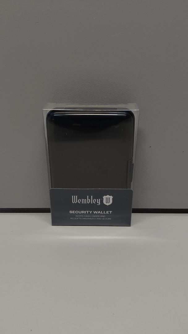 Wembley Security Wallet Black