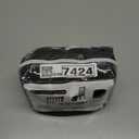 Dining Chair Seat Covers, Washable Dining Room Chair Seat Covers Set of 6, Removable Kitchen Seat Covers Chair Covers for Dining Chairs (Dark Grey)