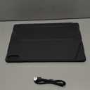 Doohoeek Keyboard Folio w/Status Screen for Samsung Galaxy Tab S11 Ultra 14.6 inch 2025, Tab S11 Ultra 14.6" Bluetooth Keyboard with Trackpad & Any-Angle Stand & Backlit, Tab S11 Ultra Keyboard