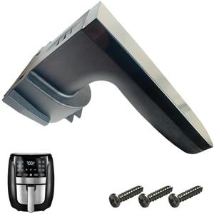 Nvkwca Air Fryer Replacement Handle for Gourmia GAF698 6QT Air Fryers, Upgraded Air Fryer Handle for 6QT Gourmia Air Fryer, Ergonomic Design, High Temperature Resistance, Dishwasher Safe