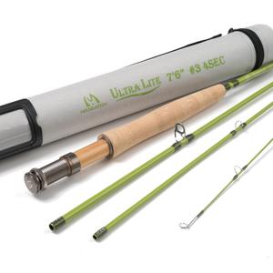 Maxcatch Ultra-Lite Fly Rod for Stream River Panfish/Trout Fishing, 6'0'' 2wt 3pcs