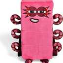 hand2mind Numberblocks Sing-Along Superhero Octoblock Plush, Music Toys, Numbers for Toddlers, Preschool Math Learning Toys, Light Up Stuffed Animal Plushies, Counting Blocks, Kids Birthday Gifts