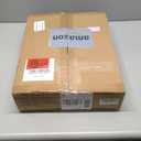 Loyoda Folding Walker with 2 Skis and 5" Wheels, Lightweight Walkers for Seniors and Adults, Supports Up to 350 Pounds, Adjustable Height, Compact Standard Walker, Black