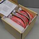 X-Sense Hardwired Combination Smoke and Carbon Monoxide Detector, Hardwired Interconnected Smoke and CO Detector Alarm with Replaceable Battery Backup, XP04, 3-Pack