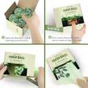 AYOTEE Small Compostable Trash Bags 3 Gallon Trash Bag with Handle, 11.36 Liter/100 Count Small Compost Bags 3 Gallon, Mini Biodegradable Compost Bags for Countertop Bin, Compostable Food Scrap Bag