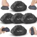 Gemscream Funny Inspirational Stress Balls for Adults Motivational Stress Reliever Squeezable Mini Foam Balls Appreciation Gifts for Employee Coworker Staff Teacher Nurse(5 Pcs,Stone)