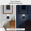 BITIWEND Wireless Doorbell Chime for Blink - Compatible with Blink Video Doorbell and Blink Video Doorbell (2nd Gen) with Wired Transmitter (1 Video Doorbell Extender 1 Receiver