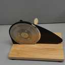 Manual Bread Slicer for Homemade Sourdough Bread,Classic Manual Bread Slicer,Suitable For Kitchens And Supermarkets, Stainless Steel Blades, Thickness Adjustable (black)