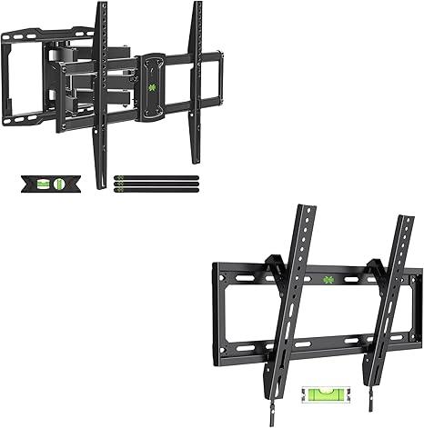 Equa Mount Full-Motion TV Wall Mount, designed for televisions ranging from 32 to 85+ inches (81-216cm+)