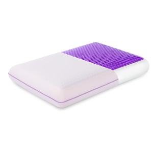 EGOHOME Cooling Gel Memory Foam Pillow, Reversible Design, Neck Support
For Side, Back & Stomach Sleepers, Removable Machine Washable Cooling Cover, All-Season Comfort, Standard Size, Purple