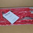 kaiyomi 6Pcs Stanchions and Velvet Ropes, Crowd Control Barriers (Silver)