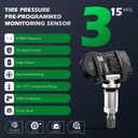 CDWTPS TPMS Sensor for 2006-2010 Chrysler| Dodge| Jeep,315MHZ Tire Pressure Monitor System Replaces# 56053030AC 56029481AB 56029359AB 4-Pack