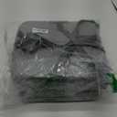 HOMEAL Toddler Booster Seat for Dining Table with Backrest and Adjustable Straps, Breathable Booster Seat for Kitchen Chair, Portable Non-Slip Bottom Booster Seat for Table, Light Grey