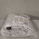 85% Aluminet Shade Cloth with Grommets 13 x 20FT Reflective Sun Shade Tarp