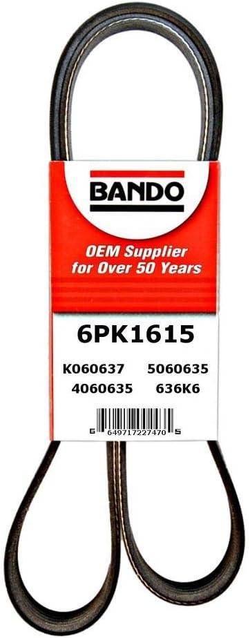 Bando USA 6PK1615 OEM Quality Serpentine Belt