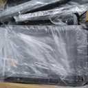 Garvee 27" Wide Washer and Dryer Pedestals with Pullout-Shelf, 16" Hight Laundry Pedestal with Adjustable Anti-Vibration Pads, Drain Pan and Hose, 1000 lbs Capacity, Black