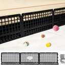 16 Pcs Under Couch Blocker for Pet Under Bed Blocker Adujstable Couch Barrier Sofa Blocker for Couch Bed