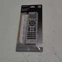 GE Universal Remote Control for Samsung, Vizio, LG, Sony, Sharp, Roku, Apple TV, TCL, Panasonic, Smart TVs, Streaming Players, Blu-ray, DVD, 4-Device, Silver, 33709