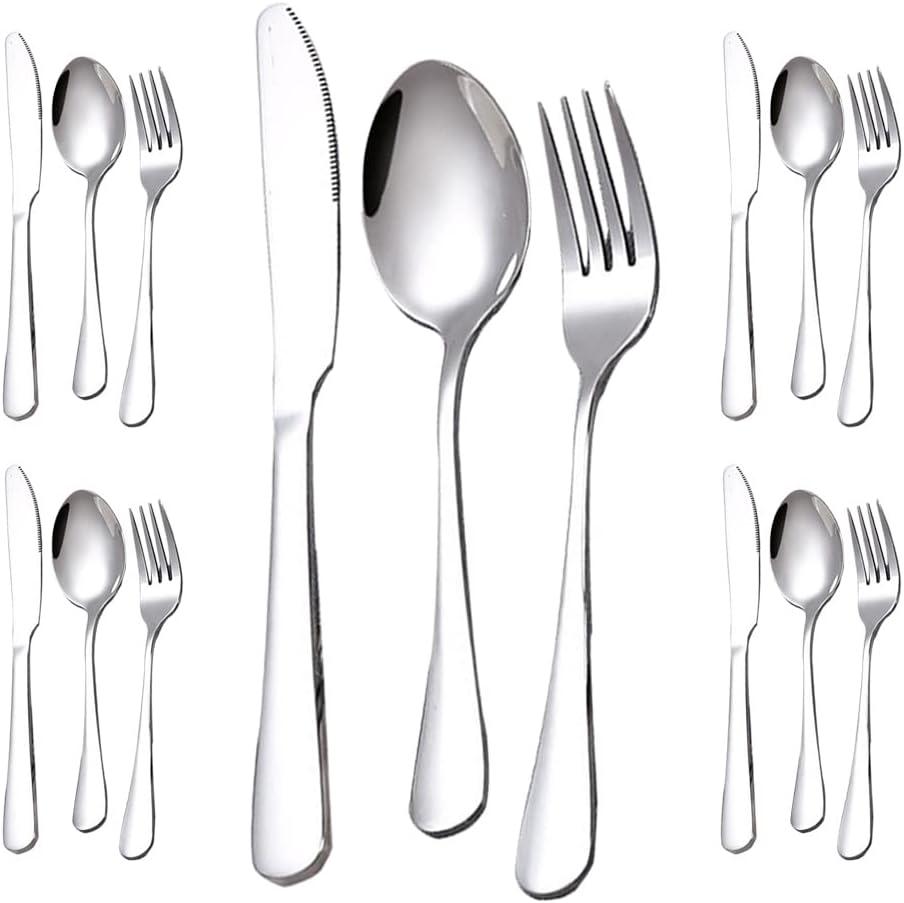 15-Piece Stainless Steel Flatware set