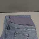 Women's Maternity Jeans Over Belly, Comfy Stretch Boyfriend Jeans, Loose Pregnancy Pants with Pockets (X-Large)