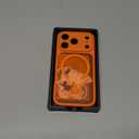 CANSHN Magnetic Compatible with iPhone 17 Pro Case, Upgraded [Full Camera Protection] [Compatible with Magsafe] [Translucent Matte] Shockproof Protective Phone Cover 6.3 Inch - Orange