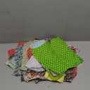 56 Pcs Precut Fabric Squares 10x10 inch, Cute Rustic Patterned Fabric Multicolor 100% Cotton Quilting Squares Bundles for Patchwork Sewing Crafts