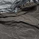 Car Air Mattress, Inflatable SUV Truck Camping Mattress for Back Seat, Thickened Travel Car Bed Sleeping Pad with Air Pump 2 Pillows (Dark Black)