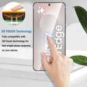 3 x 2+2 Pack for Samsung Galaxy S25 Edge Screen Protector with Camera Lens Protector,Full Coverage 9H Tempered Glass Film,HD Clear Scratch Resistant,Bubble-Free for Galaxy S25 Edge Screen Protector
