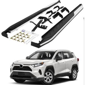 SAREMAS Foot Steps for Toyota RAV4 2019-2022 2023 2024 2025 Running Boards Side Step nerf Bars Pedal Protector Accessories