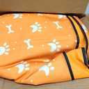 Inflatable Dog Float for Large Dogs, Foldable & Puncture-Resistant Doggy Float for Pool, Portable Dog Float Bed Pet Swimming Accessory, Pet-Friendly Outdoor Fun, Orange, Large 60 lb and up