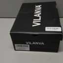 Vilanva Women's Slip On Walking Shoes White Cushion Comfortable Running Tennis Shoes Non-Slip Workout Gym Athletic Breathable Fashion Sneakers Size 7.5