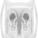 Laundry Bags,Sneaker Wash & Dry Net Bag for Dryer Sneaker Laundry Bags Large HoneyComber Mesh Bags with Zipper and Strap for Shoes Sneaker Washing Mesh Net for Most Dryers Door 15.7" Large