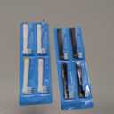 Replacement Toothbrush Heads Compatible with Oral B Pro 1000,Professional Clean,Gentle on Gums,Brush Head Refills Compatible with Oral B Braun Genius/Smart/Vitality Series,8 Pack (Black and White)