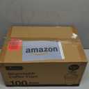 Ginkgo 100 Pack 12 oz Leak-Proof Coffee Cups with Lids and Sleeves Disposable To Go Hot Travel Paper Cups, Hot Chocolate, Cocoa, Tea, Coffee Bar Accessories