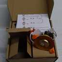 LightingWill 2inch LED Dimmable Downlight, 3W COB Recessed Ceiling Light, Daylight White 5500K-6000K, CRI80, 25W Halogen Bulbs Equivalent, Gold (4Pack)