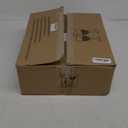 Vintage Wine Glasses Set of 6, 11 Ounces Colored Glass Water Goblets, Colorful Unique Embossed Pattern High Clear Stemmed Glassware Wedding Party Bar Glass Drinking Cups Vertical Line Gold Amber