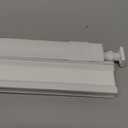LazBlinds No Drill Cordless Cellular Shades, 26" W x 48" H, White