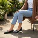 Ballet Flats Shoes for Women Dress Shoes Comfortable Dressy Casual Business Slip on Shoes Loafers