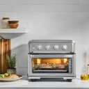 Cuisinart Air Fryer Toaster Oven, 1800W, 8-in-1 with Air Fry, Convection, Broil & Warm, 0.6 Cubic Feet, 60-Minute Timer, TOA-70NAS, Stainless Steel, Convection Toaster Air Fryer Oven W/ Grill