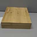 Core Bamboo Coffee Capsule Storage - Coffee Pods and Tea Holder Tray - Space-Saving Under Coffee Maker Coffee Machine Pod Organizer - Coffee Pod Drawer with Separators